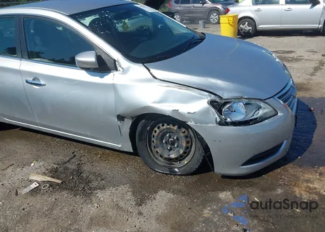 2015 Nissan Sentra Fe+ S/S/Sl/Sr/Sv из США, поврежденный, VIN 3N1AB7AP2FY249761